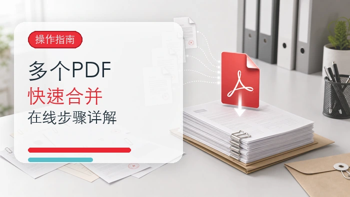 多个PDF怎么快速合并？在线操作步骤详解