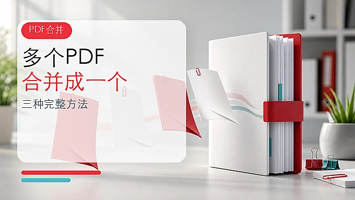 多个PDF文件怎么合并成一个？PDF文档如何在线合并？