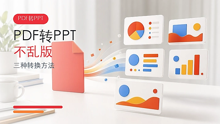 PDF怎么转PPT不乱版？三种完整转换方法