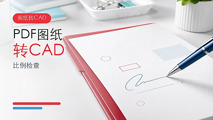 PDF图纸怎么转CAD?三种处理方法与比例检查
