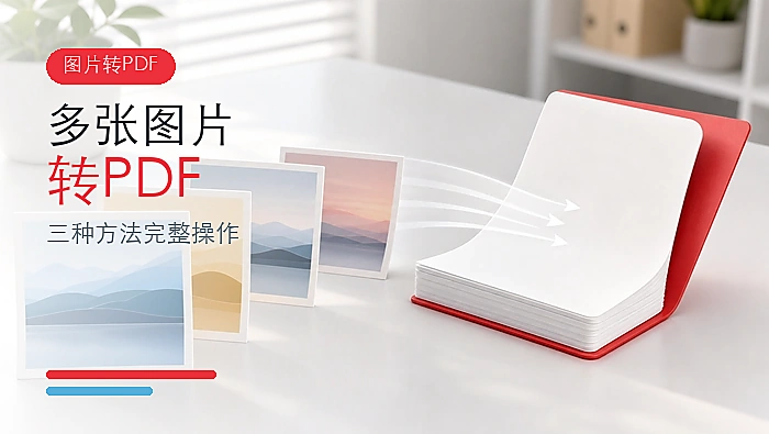 多张图片怎么转PDF？图片如何在线合成PDF？