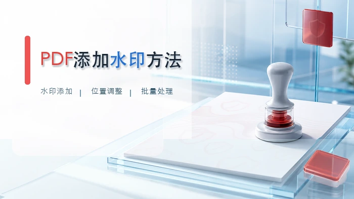 PDF添加水印方法