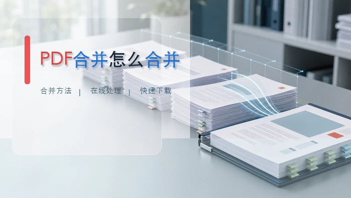 PDF合并怎么合并