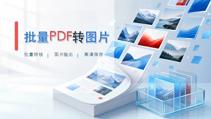 批量PDF转图片