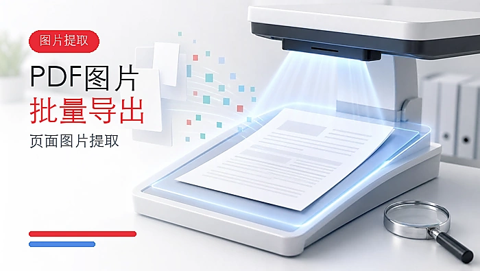 PDF里的图片怎么提取？页面图片批量导出指南