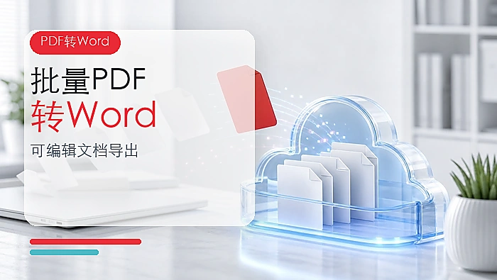 PDF怎么批量转换成Word?可编辑文档导出指南