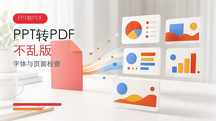 PPT怎么转换成PDF不乱版？PPT转PDF如何保留原格式？