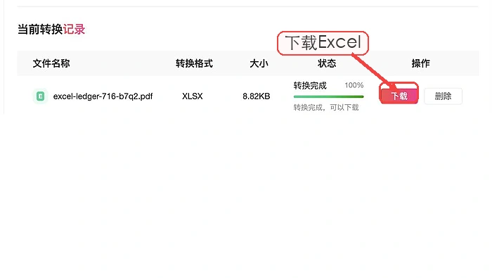 极轻PDF下载Excel