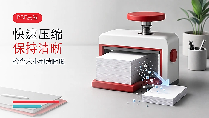 PDF文件怎么快速压缩？在线压缩后如何检查大小和清晰度？