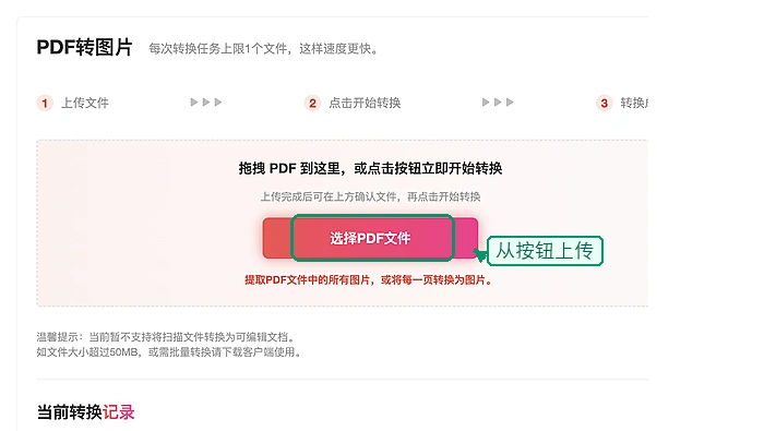 上传扫描版PDF图纸