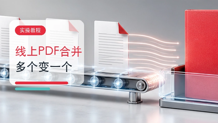 线上pdf合并怎么操作?如何把多个pdf合并成一个?
