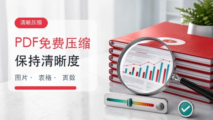 PDF文件怎么免费压缩？压缩后如何保持清晰？