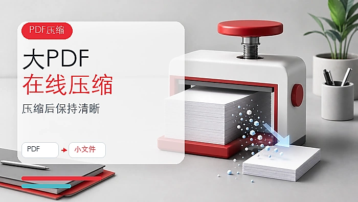大PDF怎么在线压缩？PDF压缩后如何保持清晰？