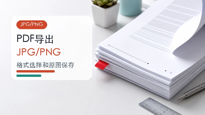 PDF转JPG/PNG免费软件哪个好?PDF页面导出图片怎么操作?封面