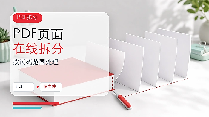 PDF怎么拆分文件?PDF页面在线拆分怎么操作?