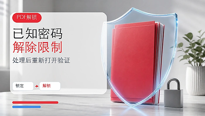 PDF去密码怎么操作?已知密码的PDF文件如何解除限制?