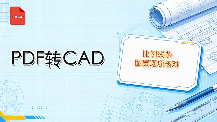 PDF图纸怎么转CAD？PDF图纸如何在线转CAD？