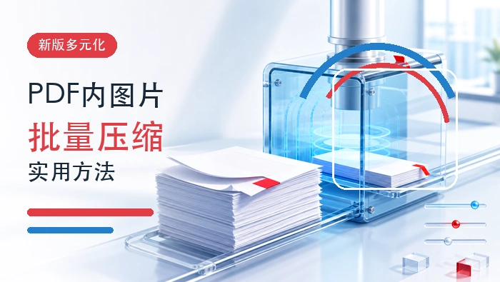 PDF文件里的图片如何压缩？批量压缩PDF图片有哪些实用方法？封面图