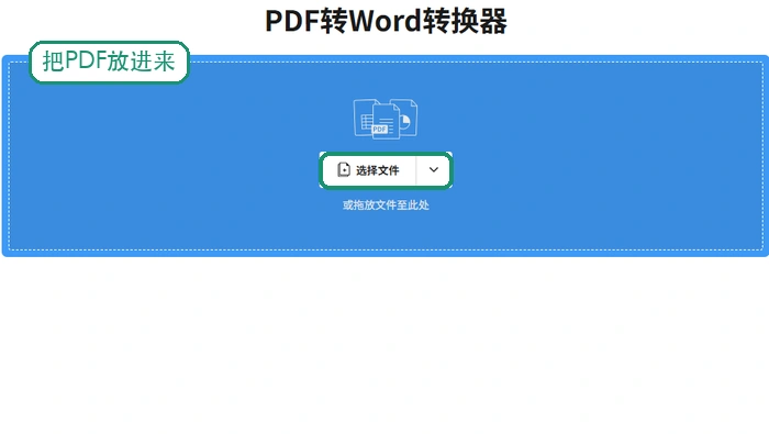 方法二上传PDF文件