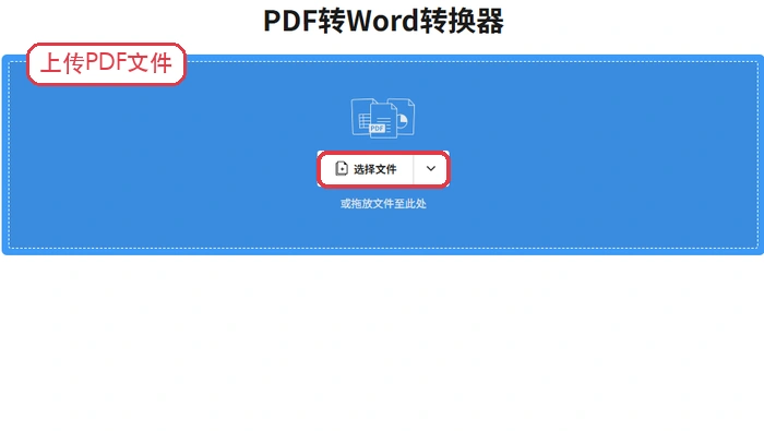 方法二上传PDF文件