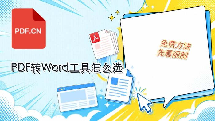 在线转换PDF文件怎么选工具？PDF转Word免费方法有哪些？