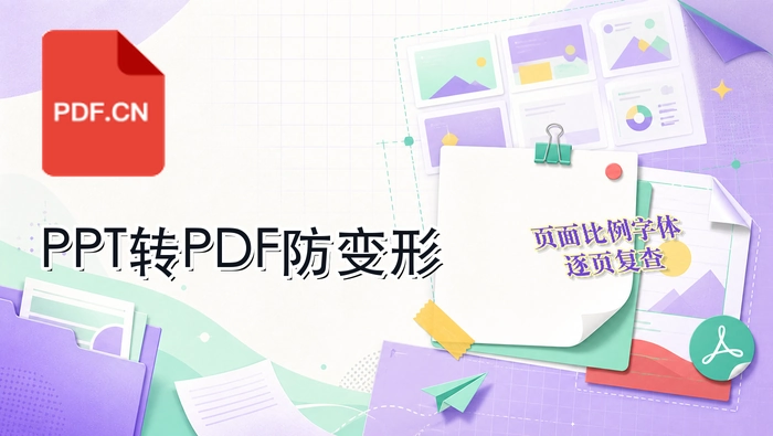 PPT批量转PDF会变形吗？转换工具和检查方法怎么选？