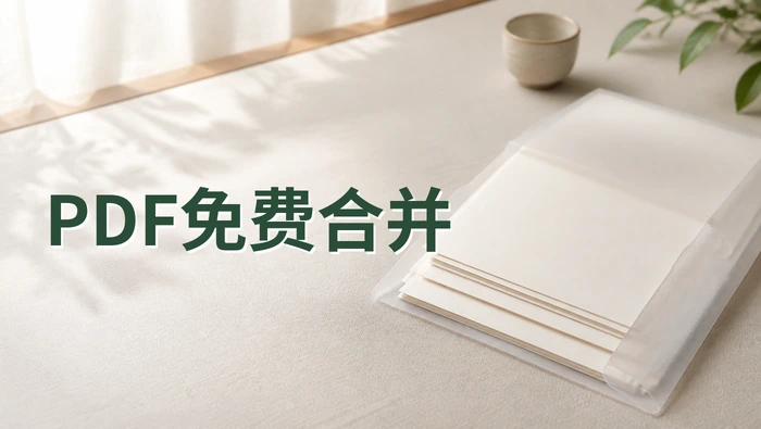 多份PDF怎么免费合并？PDF文件合并成一个怎么操作？