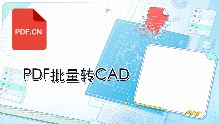 PDF如何转成CAD格式？批量转换后图层怎么检查？封面图