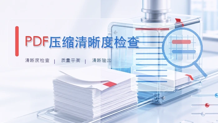 PDF文件太大怎么压缩?变小后清晰度怎么看?封面图