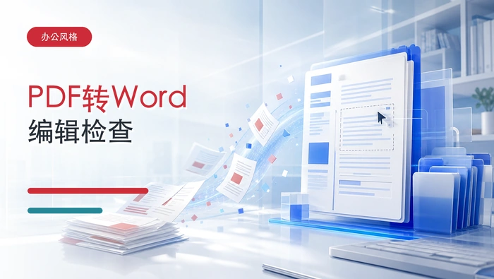 PDF转Word怎么处理更省事?转换后能不能继续编辑?封面图