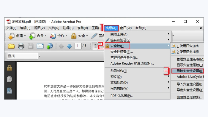 使用Adobe Acrobat Reader解密图3
