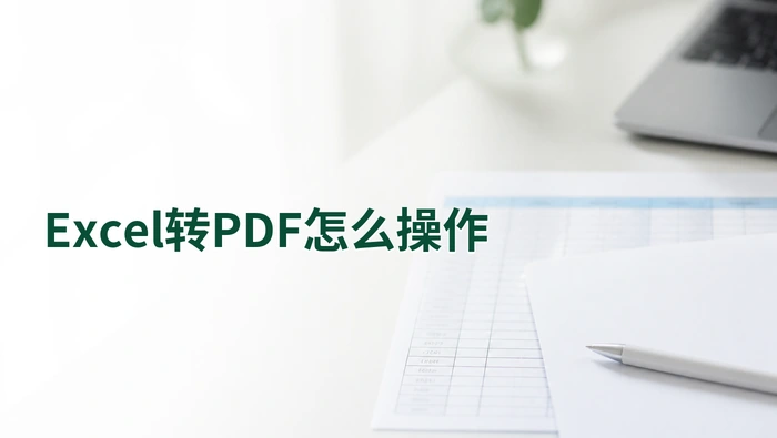 Excel转PDF在线处理封面