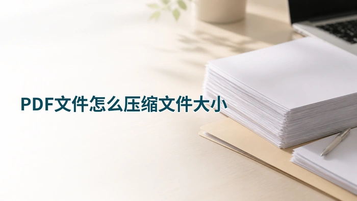 PDF文件怎么压缩文件大小？更容易上传系统或通过聊天发送的在线方法