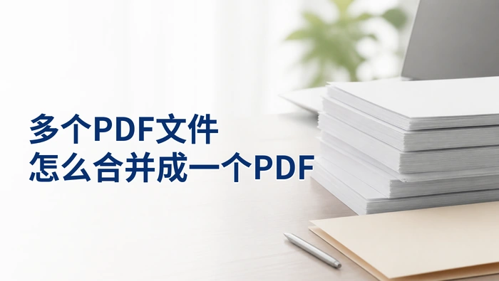 多个PDF文件怎么合并成一个PDF？统一提交和整理的在线方法