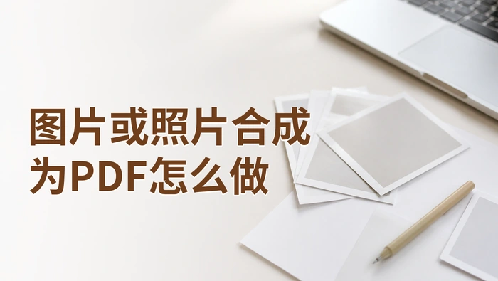 图片或照片合成为PDF怎么做?在线转换步骤整理