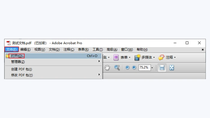 Adobe Acrobat Pro修改pdf图1