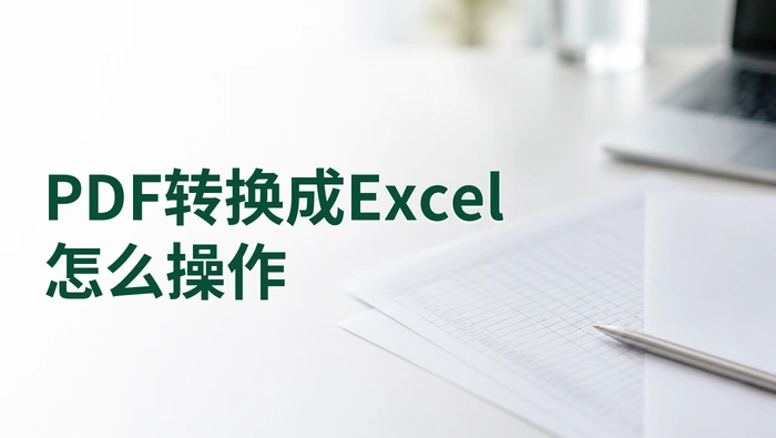 PDF转换成Excel怎么操作？pdf转换成excel怎么转？