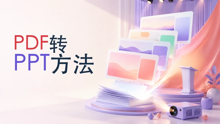 PDF转PPT方法