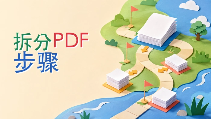 拆分PDF步骤