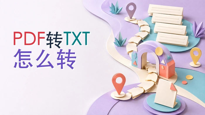 PDF转TXT怎么转