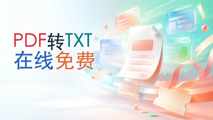 PDF转TXT在线免费