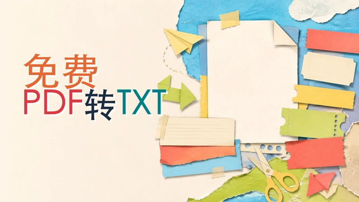 免费PDF转TXT