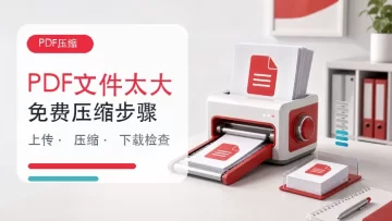 PDF文件太大怎么压缩？免费在线压缩PDF的操作步骤