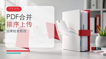 PDF怎么合并成一个文件？上传顺序和合并结果怎么检查？