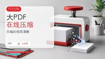 大PDF怎么在线压缩?PDF压缩后如何保持清晰?