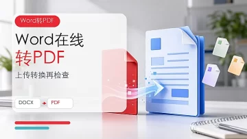 Word怎么转换成PDF？Word转PDF在线操作步骤是什么？