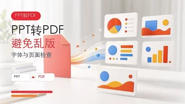 PPT怎么转换成PDF格式？转换后如何避免版式变化？