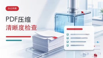 PDF压缩软件怎么用？压缩后清晰度怎么检查？