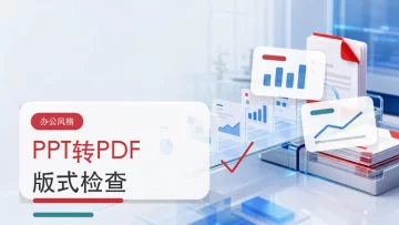 PPT怎么在线转PDF？转换后版式怎么检查？