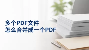 多个PDF文件怎么合并成一个PDF？统一提交和整理的在线方法